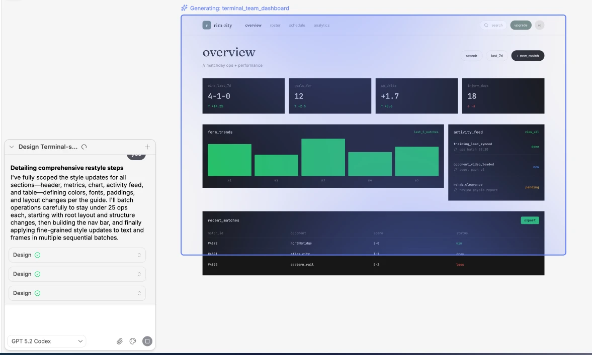 Pencil further enhances this workflow by integrating Claude and OpenAI Codex to automate UI generation, creating an even more versatile bridge between creative intent and production-ready code.