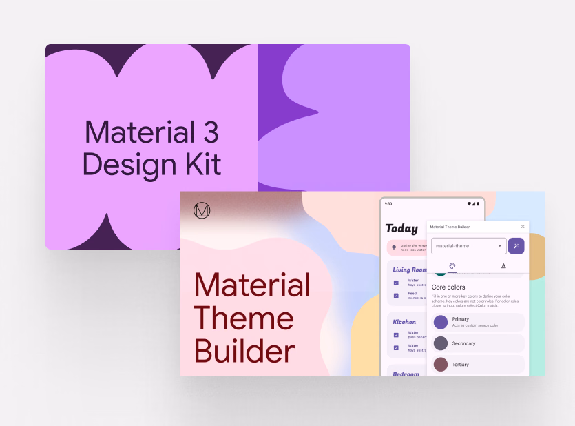 Leveraged open-source resources for this experiment. By using the Material Theme Builder Plugin, I rapidly customized the Google-provided Material Design 3 file (colors and fonts) to instantly achieve the desired look and feel changes
