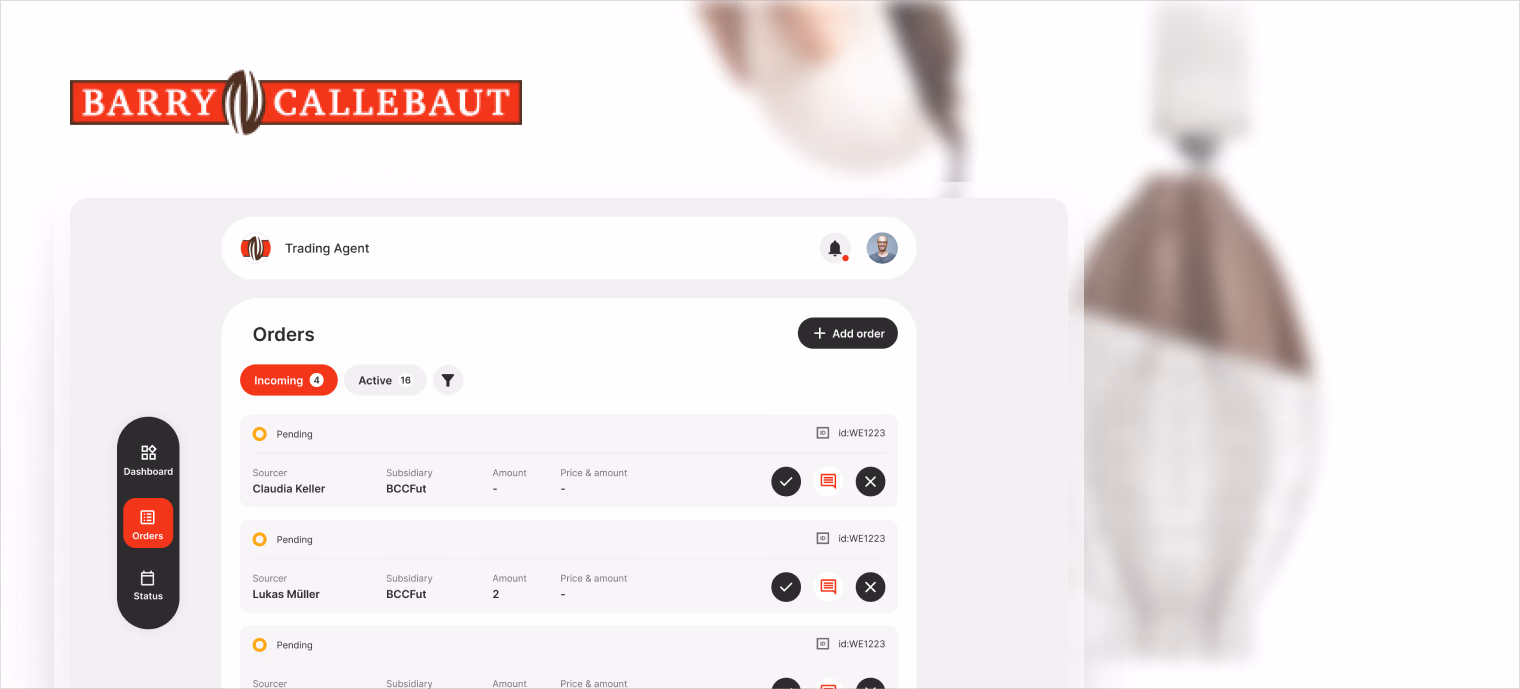 Barry Callebaut — Revolutionizing cocoa bean trading with AI-driven concept